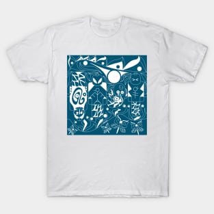galactic soccer brick atlante boys board ecopop in mandala wallpaper 6 T-Shirt